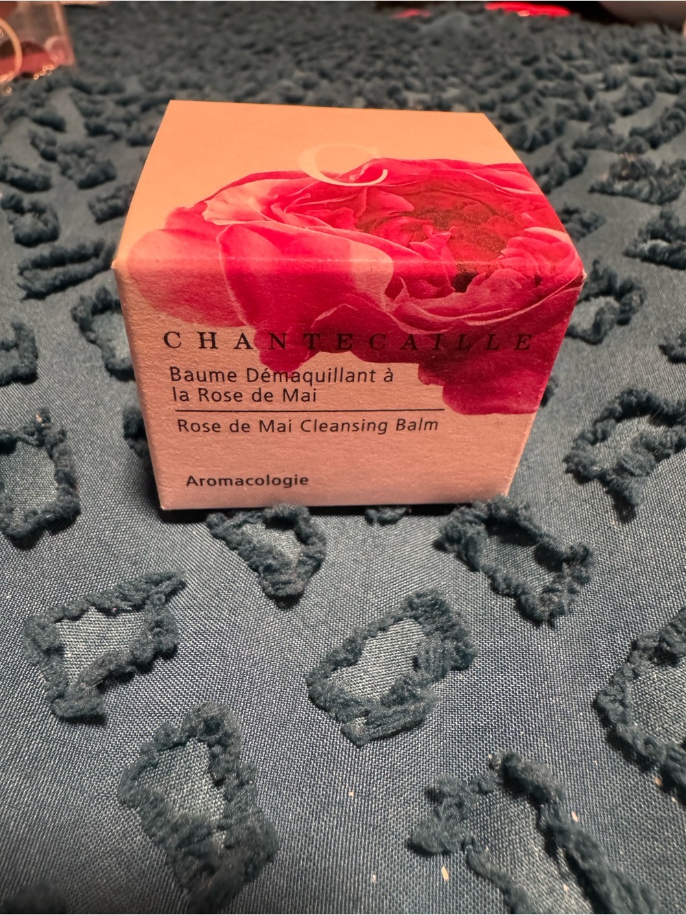 Chantecaille Rose Cleansing Balm 10ml - Pink & Cream Floral Packaging